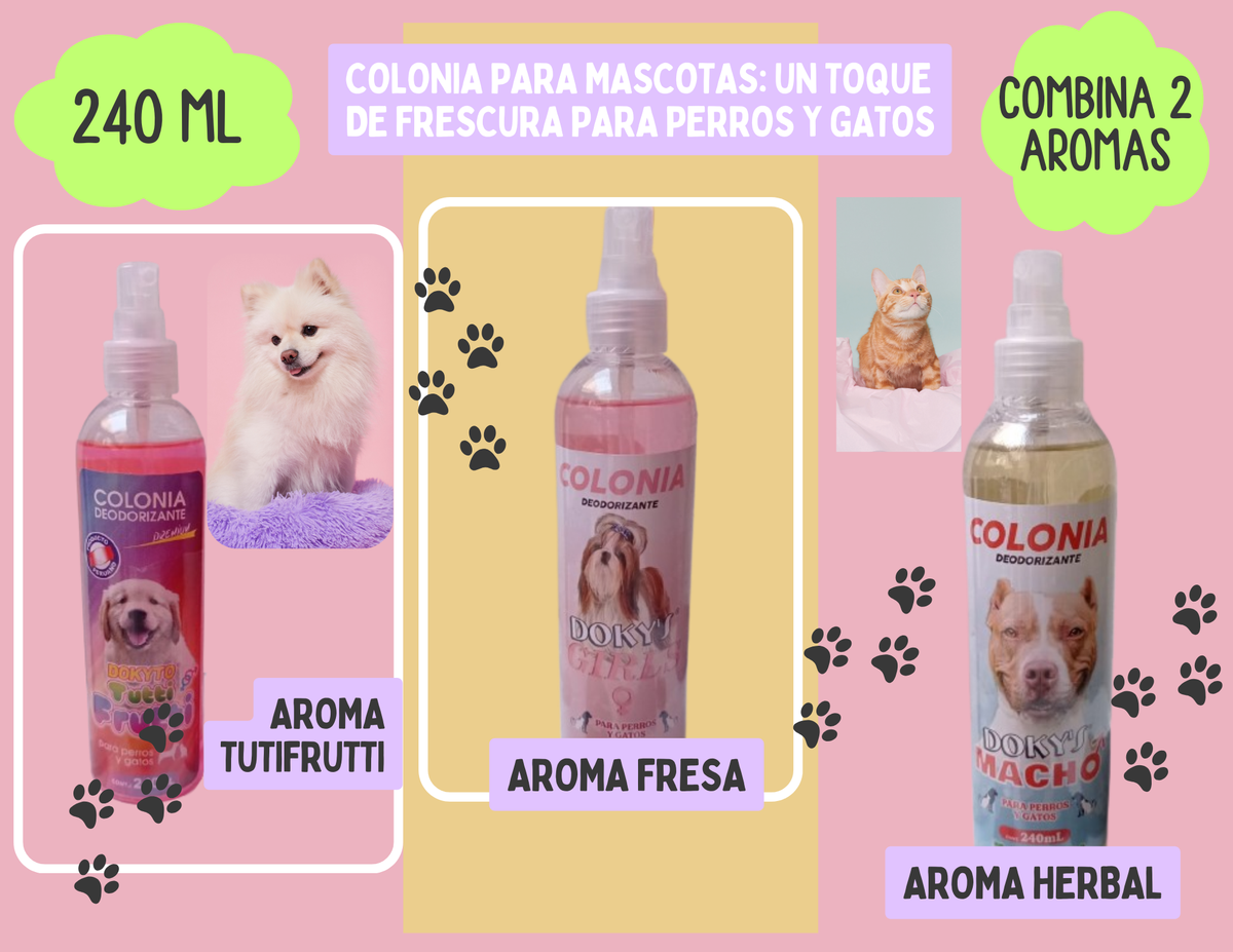 COLONIA PARA PERROS Y GATOS- ENVIO GRATIS