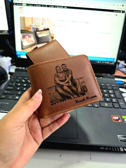 Billetera personalizada - Grabado Laser