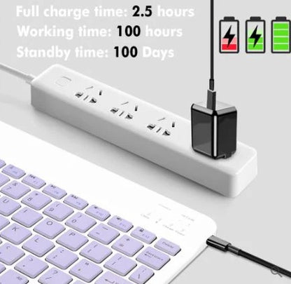 Kit Teclado + Mouse Inalámbrico Bluetooth  🖥️ 📲    - ENVIO GRATIS