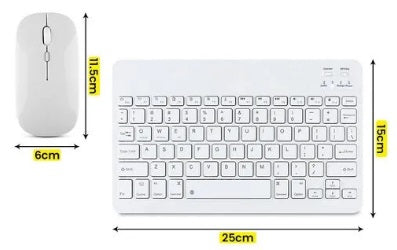 (A)Kit Teclado + Mouse Inalámbrico Bluetooth  🖥️ 📲    - ENVIO GRATIS