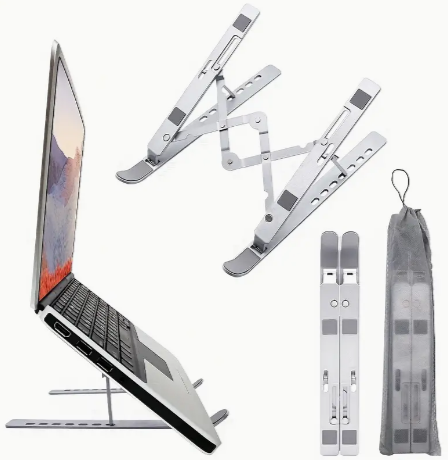 (E)🖥️SOPORTE PLEGABLE  PARA LAPTOP/TABLET DE ALUMINIO 🖥️- ENVIO GRATIS