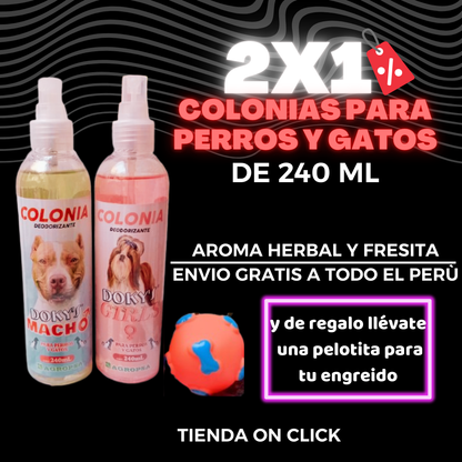 COLONIA PARA PERROS Y GATOS- ENVIO GRATIS