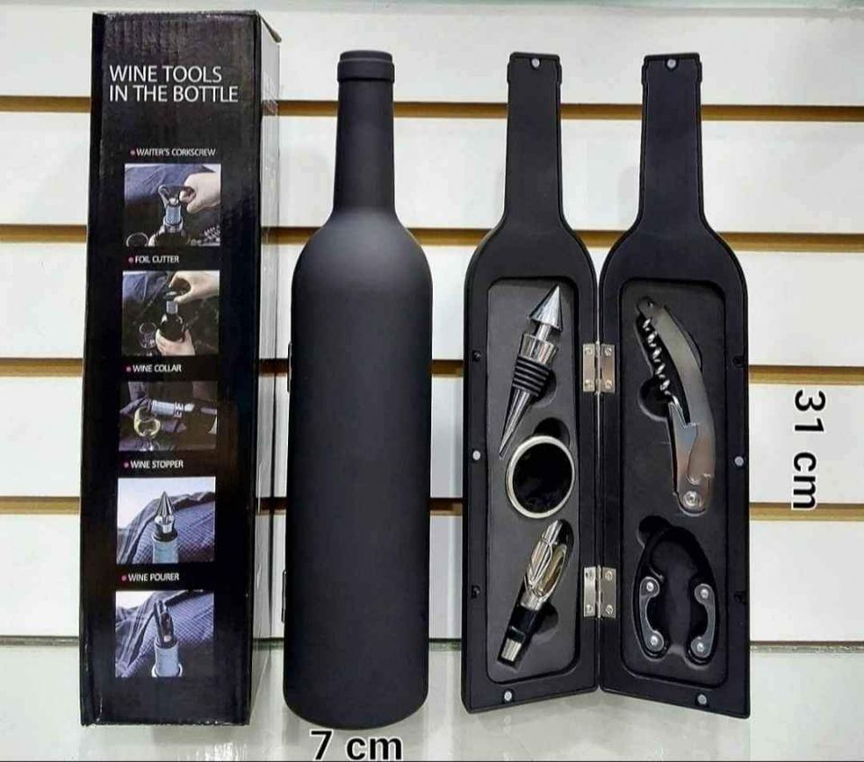 SET DE ACCESORIO PARA VINO DE 5 PIEZAS - SEGUNDA COMPRA