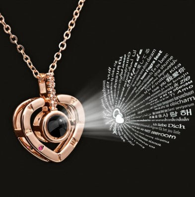 1 PACK LIBRITO 3D + COLLAR CORAZÓN PROYECTA TE AMO EN 100 IDIOMAS ❤️ -  ENVIO GRATIS