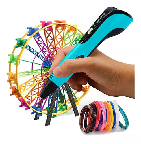 LÁPIZ MÁGICO 3D + 3 FILAMENTOS | ENVÍO GRATIS