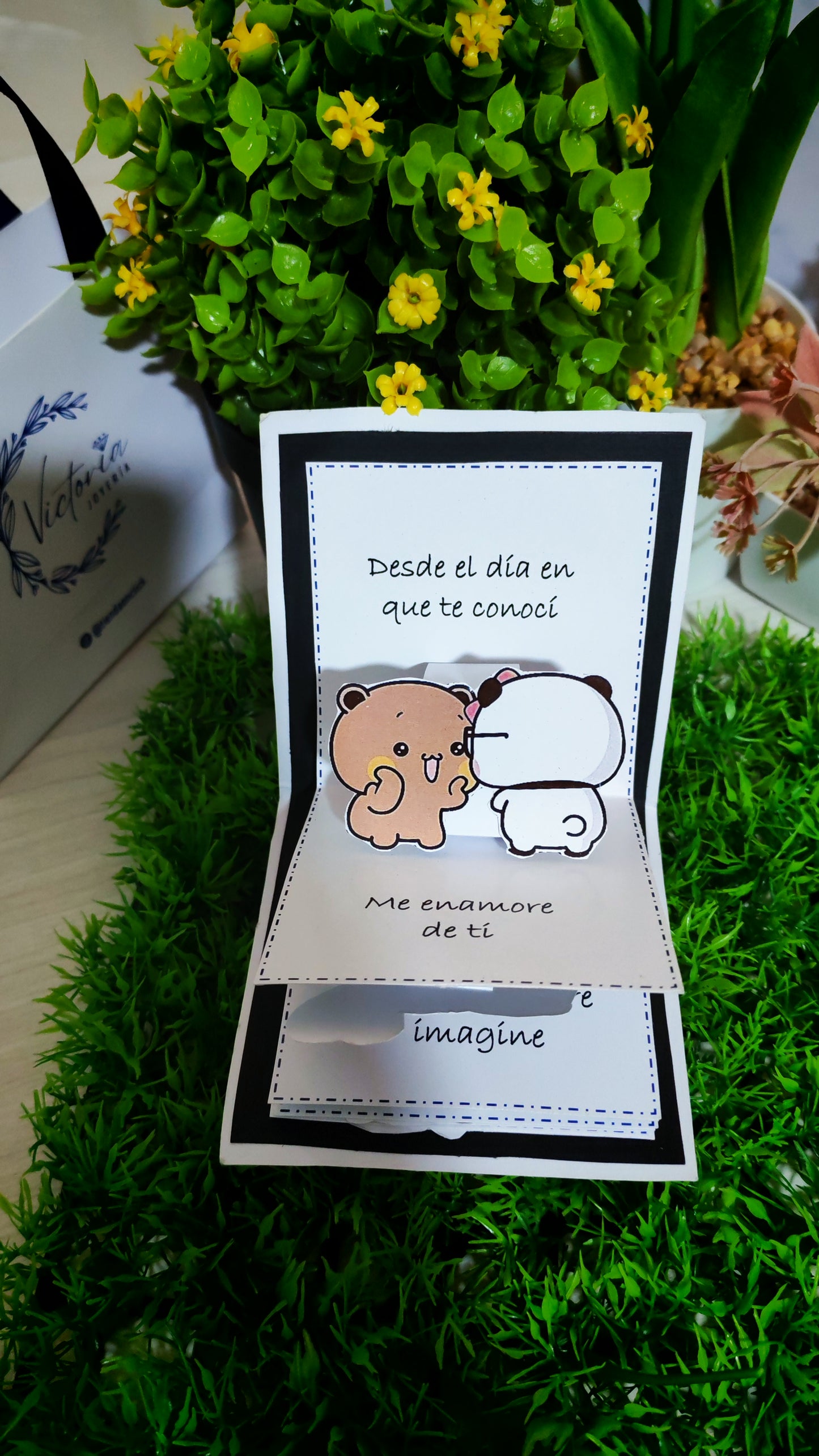 1 PACK LIBRITO 3D + COLLAR CORAZÓN PROYECTA TE AMO EN 100 IDIOMAS ❤️ -  ENVIO GRATIS