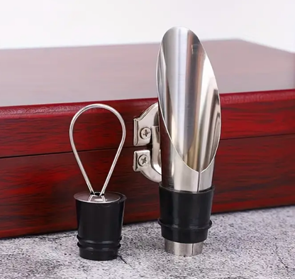 SET DE ACCESORIO PARA VINO DE 5 PIEZAS - SEGUNDA COMPRA