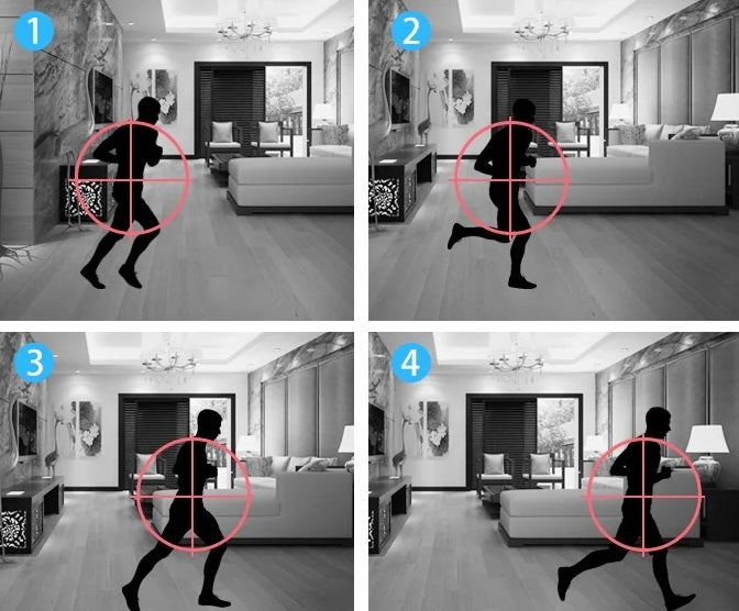 Cámara De Vigilancia Inalámbrica De 355 Grados WiFi Red Remota Hogar - ENVIO GRATIS