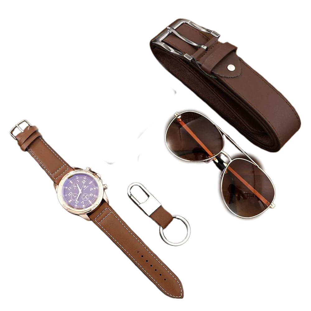 🔆ESTUCHE DE LUJO PREMIUM - RELOJ, CORREA , LENTES Y LLAVERO 🔆- ENVIO GRATIS