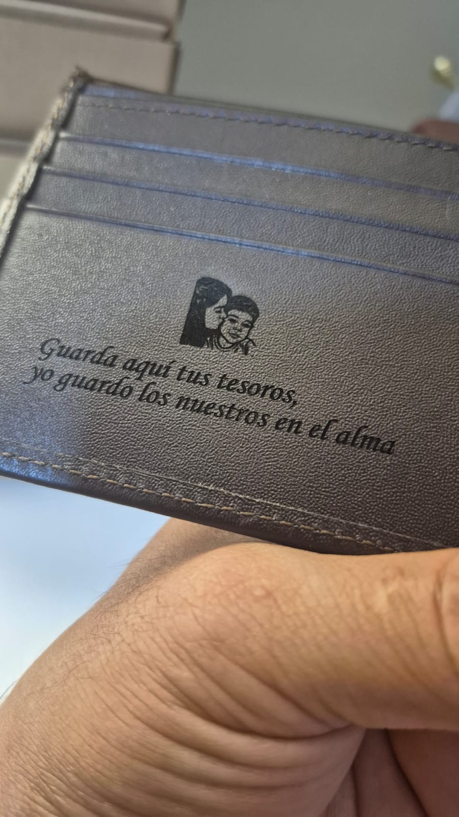 Billetera personalizada - Grabado Laser