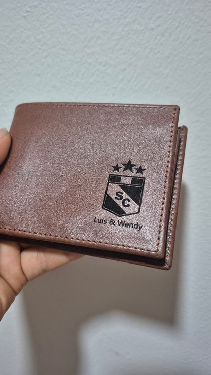 Billetera personalizada - Grabado Laser