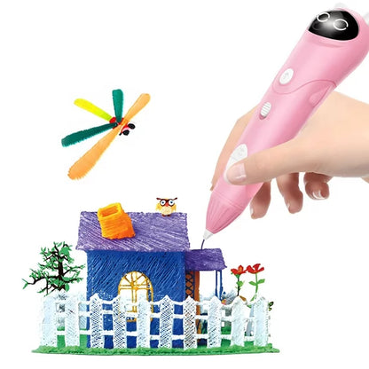 LÁPIZ MÁGICO 3D + 3 FILAMENTOS | ENVÍO GRATIS