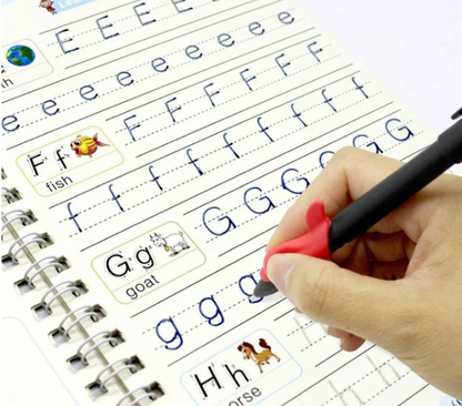 (A)SET DEL CUADERNO MAGICO  (DIBUJO, NUMEROS, ALFABETO, MATEMATICAS) - ENVIO GRATIS