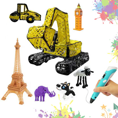 LÁPIZ MÁGICO 3D + 3 FILAMENTOS | ENVÍO GRATIS