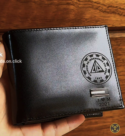Billetera personalizada - Grabado Laser