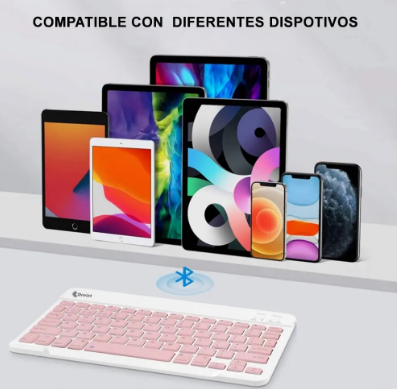 (A)Kit Teclado + Mouse Inalámbrico Bluetooth  🖥️ 📲    - ENVIO GRATIS