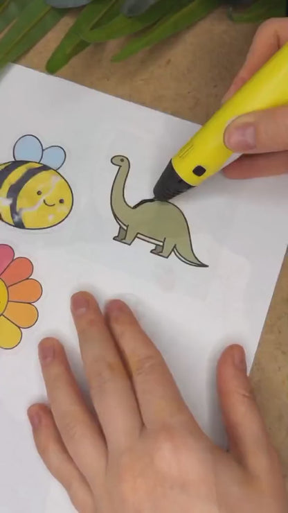 LÁPIZ MÁGICO 3D + 3 FILAMENTOS | ENVÍO GRATIS